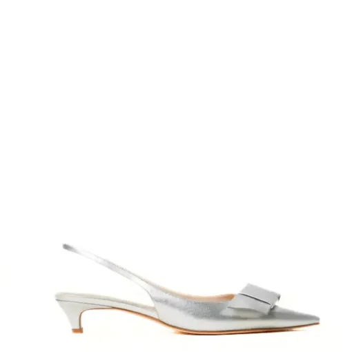 TWINSET SLINGBACK TCP090 ARGENTO