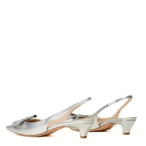 TWINSET SLINGBACK TCP090 ARGENTO
