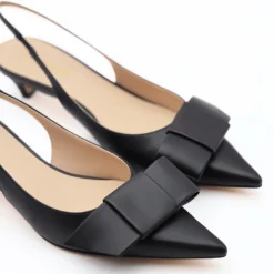 TWINSET SLINGBACK TCP090 NERO