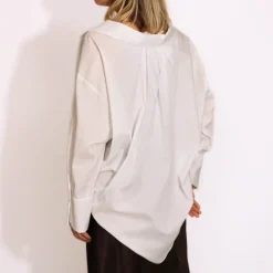 VICOLO CAMICIA OVER 408 BIANCO