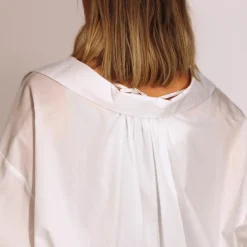 VICOLO CAMICIA OVER 408 BIANCO