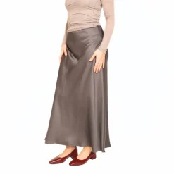 VICOLO GONNA 250 SATIN GRIGIO