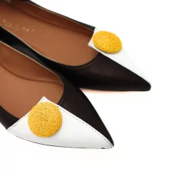 VIOLA RICCI BALLERINA J22B BIANCO NERO